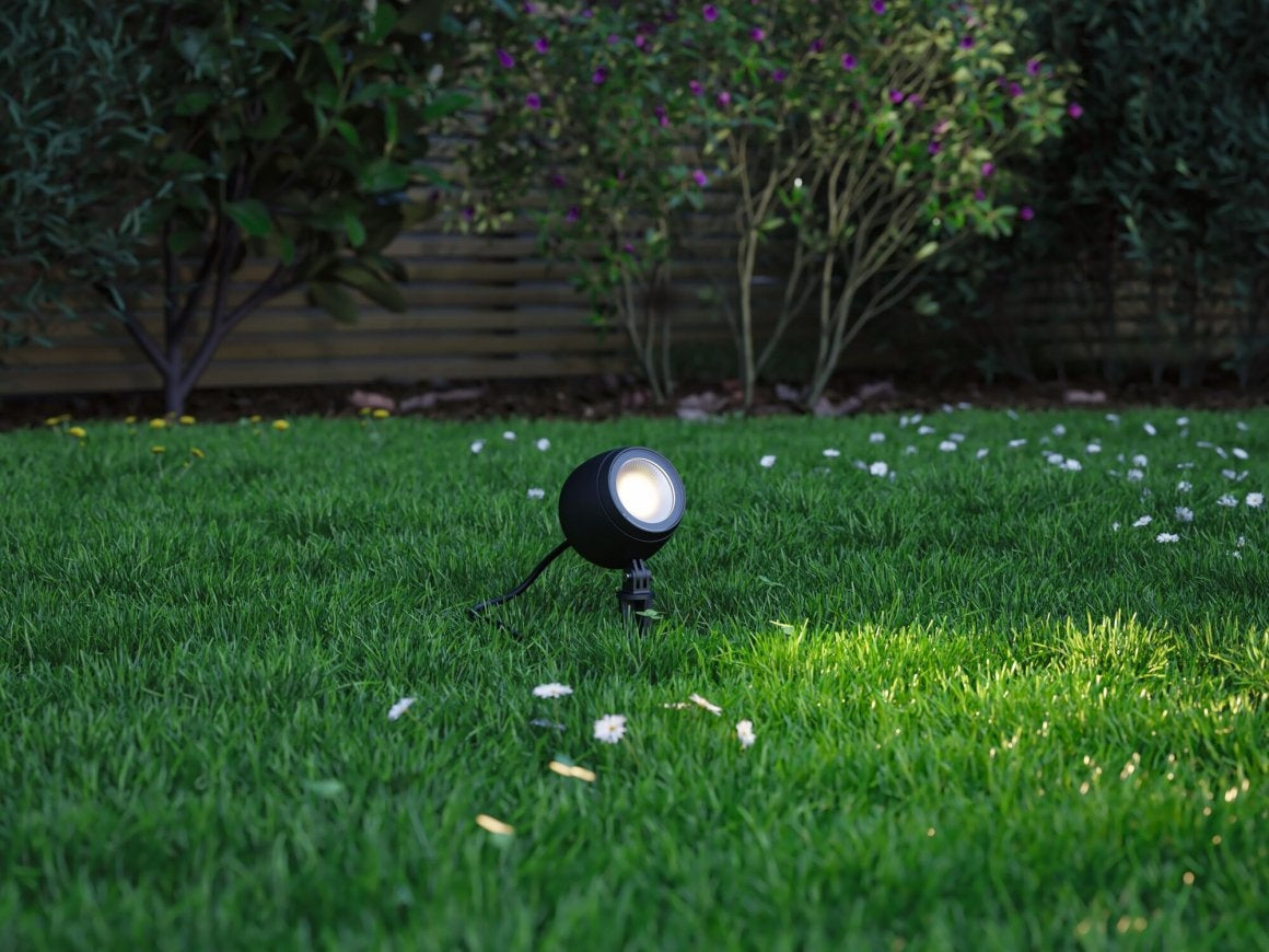  Plug & Shine LED Gartenstrahler Kikolo  IP65 3000K 7,2W Anthrazit