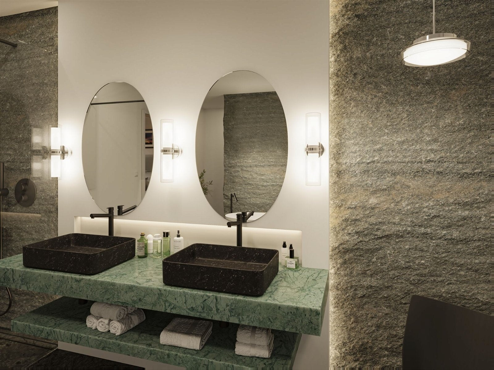  Selection Bathroom LED Pendelleuchte Luena 