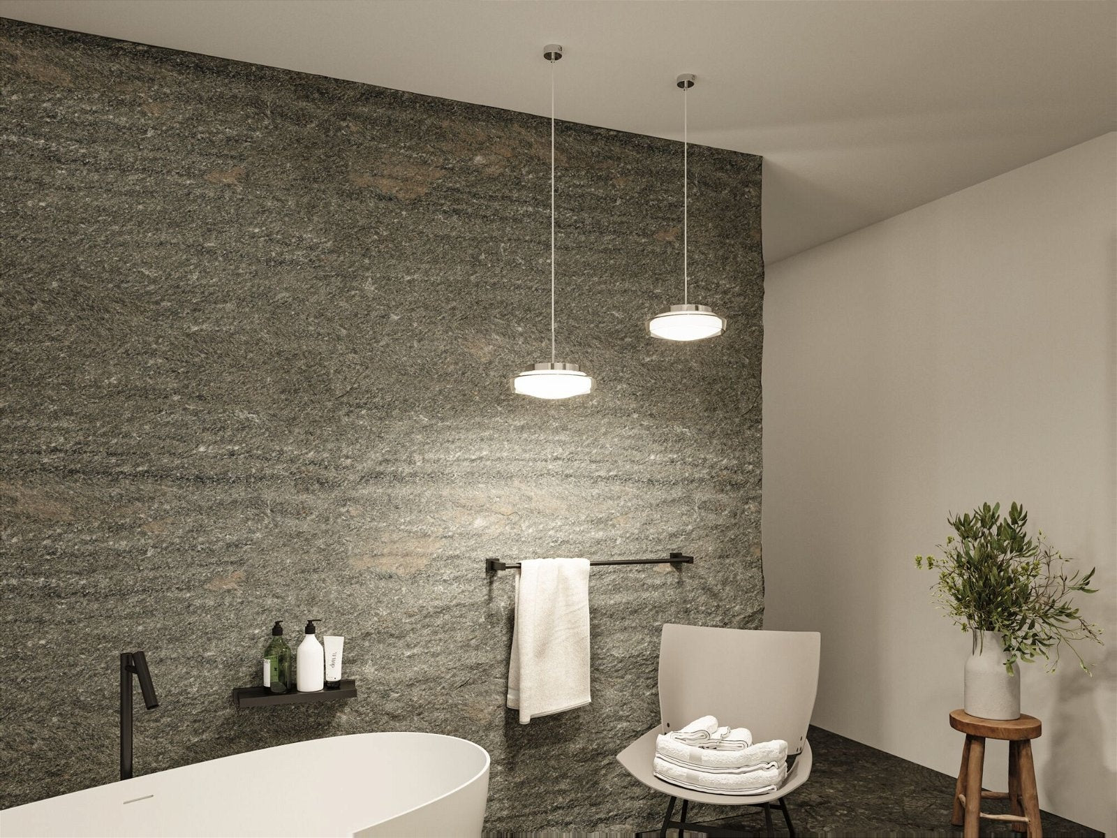  Selection Bathroom LED Pendelleuchte Luena 