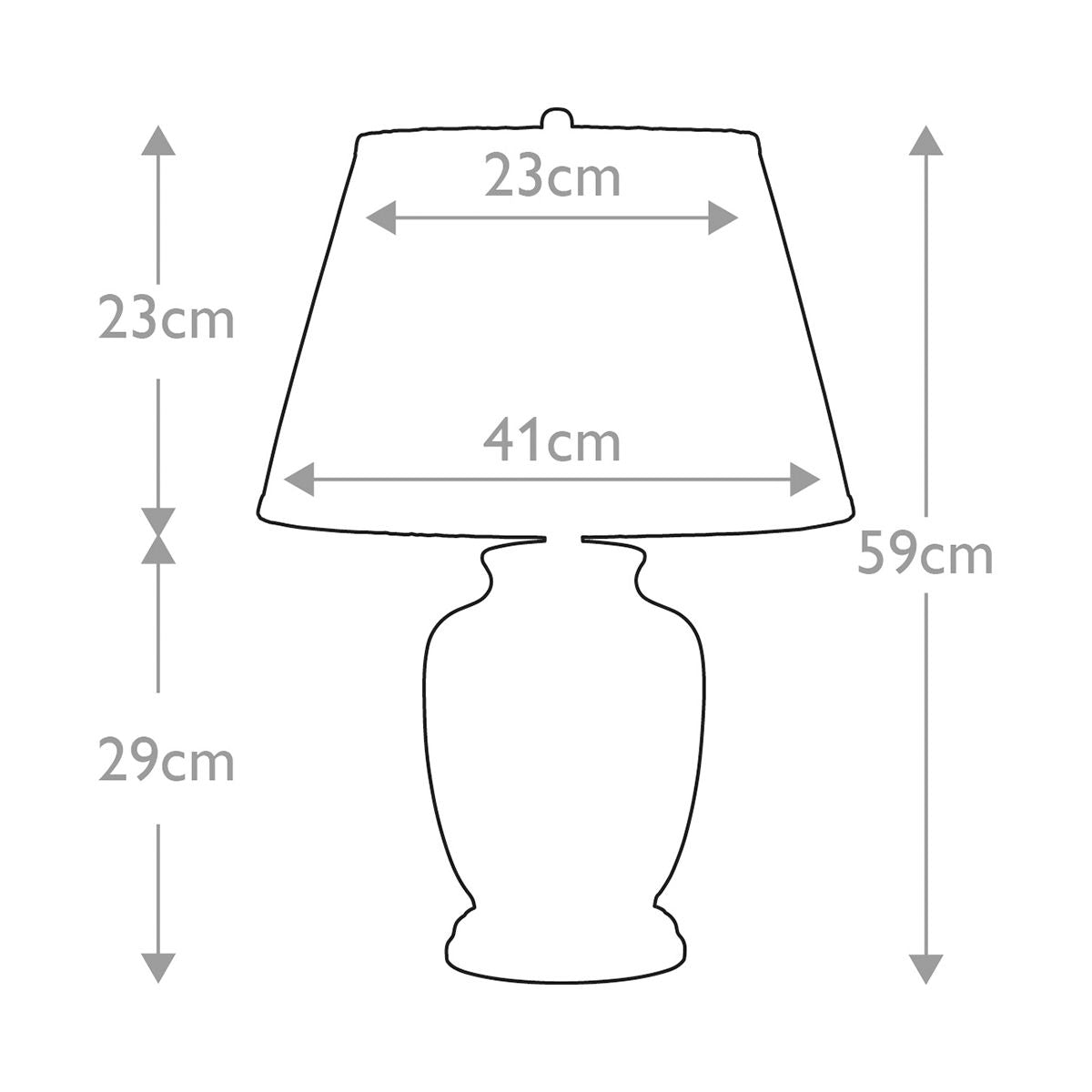 Kleine Tischlampe Morris mit 1 Licht, Gold und Schwarz mit cremefarbenem Schirm