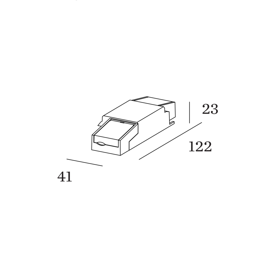 Treiber 6.5W | 500mA | 7-13V | phase-cut dim 