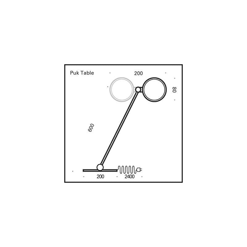 PUK Table Single LED