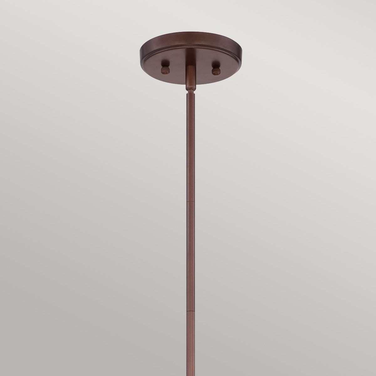 Braune Gitter-Mini-Pendelleuchte mit 1 Licht - Copper Canyon