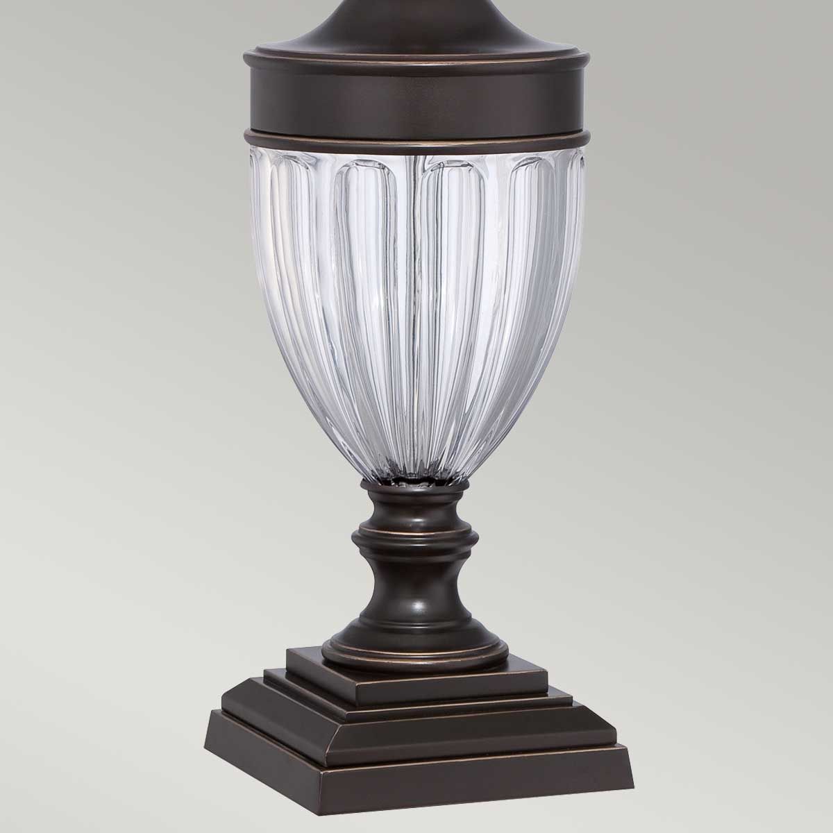 Dennison 1-flammige Tischlampe - Paladian Bronze