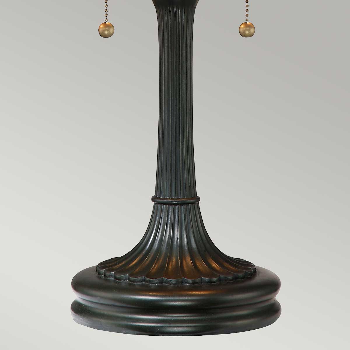 Larissa 2-flammige Tischlampe - Vintage Bronze