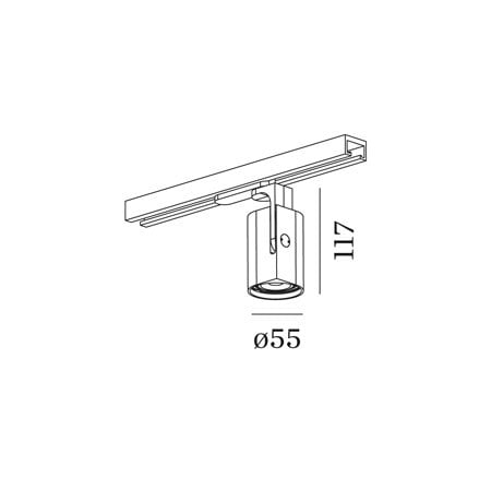 SQUBE ON TRACK 1.0 PAR16 für das 3-Phasen System