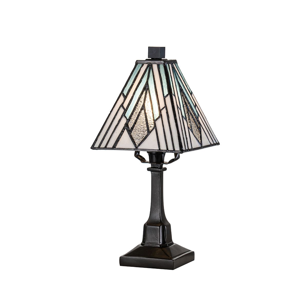 Alderley 1 l kleine Tischlampe – Vintage Bronze