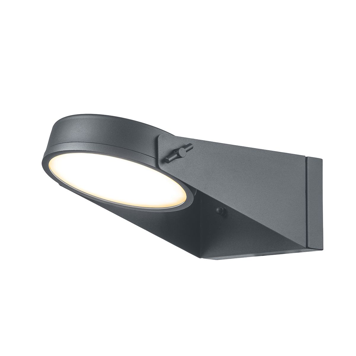 Zola LED-Wandlaterne - Grau